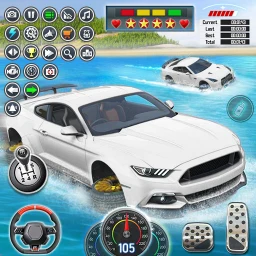 Wasserautorennen 3d Autospiele