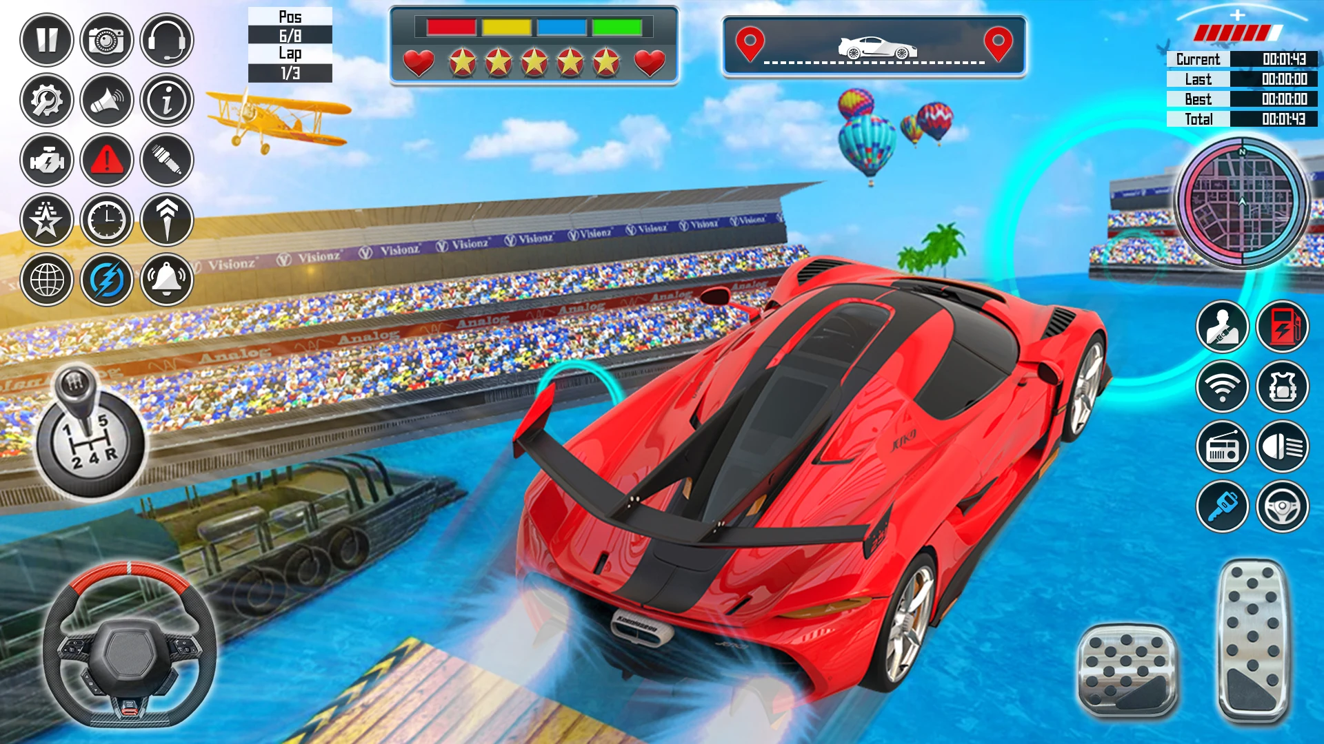 Water Car Racing 3d: Car Games screenshot
